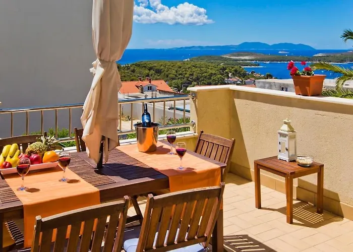 Amazing Sea View 6 P * 흐바르